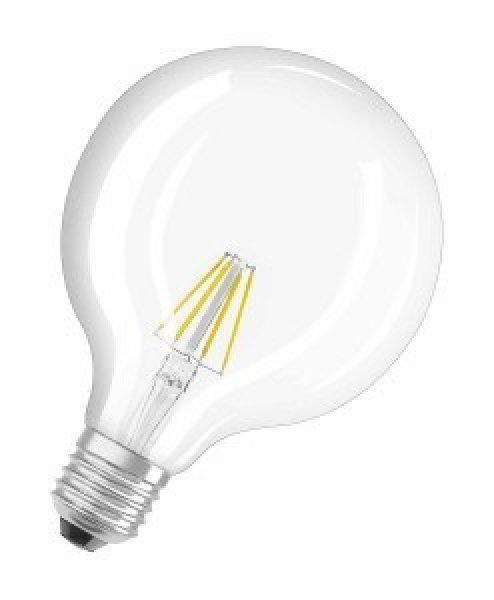 LED Filament körte 6W E27 360° extra MelegFehér borostyánó búra 2700K, 500
lumen45mm 2 év garancia