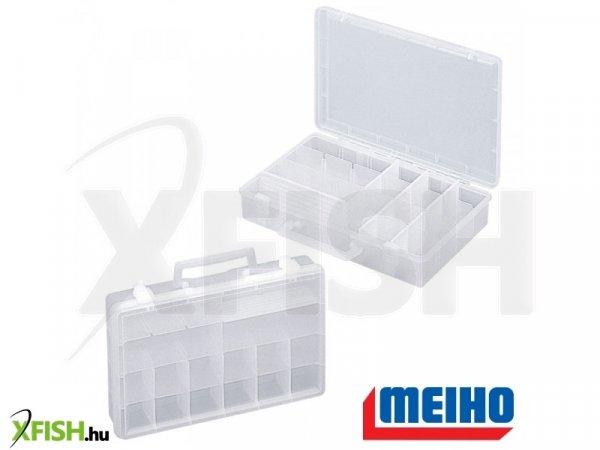 Meiho Horgászdoboz Feeder Box 1800 | Anyaga: Twister Álló Műanyag, Méret:
333*228*72Mm