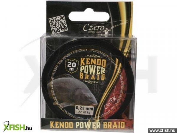 Kendo Power Braid Fonott Előkezsinór 20M 0,19Mm 14,80Kg