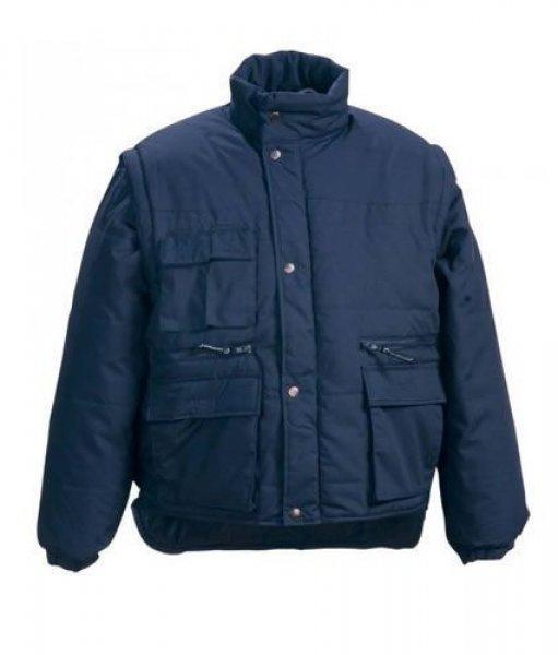 Polena-Sleeve Kék Kabát (XS)