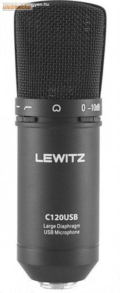 LEWITZ C-120 USB Studió mikrofon