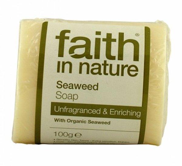 Bio Tengeri hínár - Illatmentes szappan - 100g - Faith in Nature