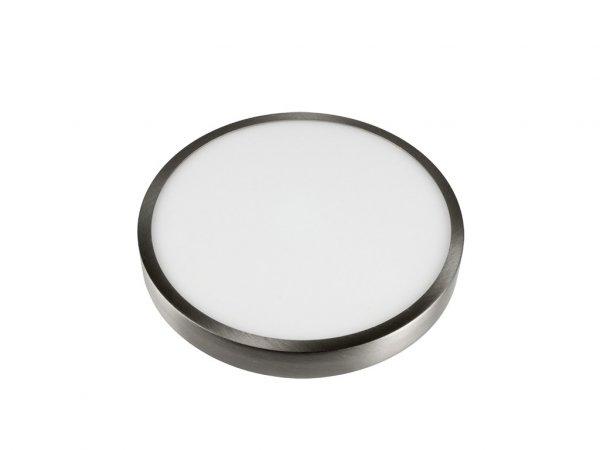 18W Falon Kívüli Matt Króm LED Panel Meleg Fehér
