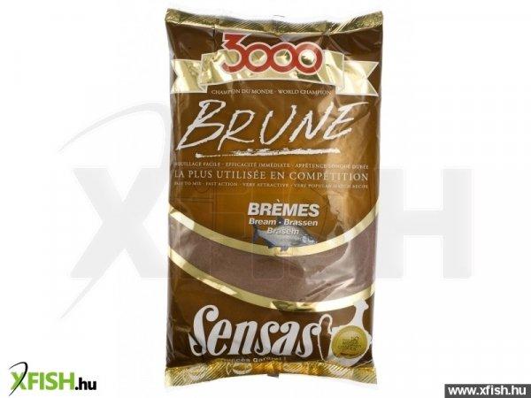 Sensas 3000 Brune Etetőanyag 1 Kg Breme Keszegezéshez