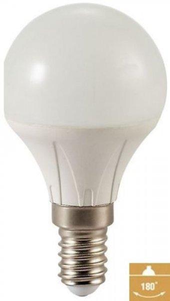 LED kis körte 4W E14 MelegFehér/2700 K,300/350 lumen 3 év garancia