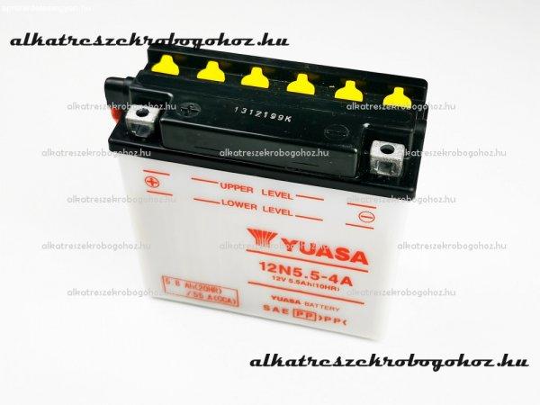 Akkumulátor 12N5.5-4A YUASA