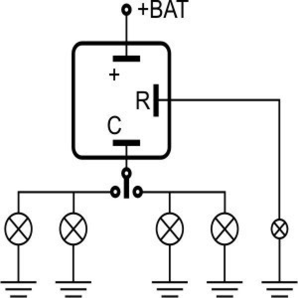 Index relé 12V 180W