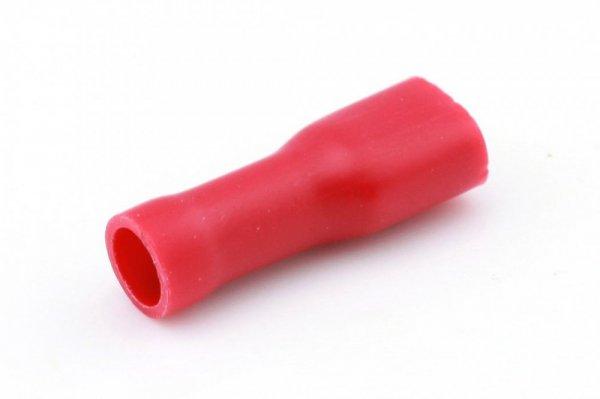 Piros csősaru 0.5-1.5mm² 4.8x0.5mm