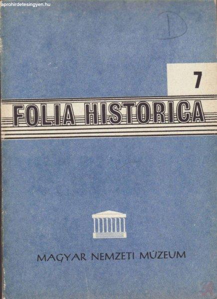 FOLIA HISTORICA 7.