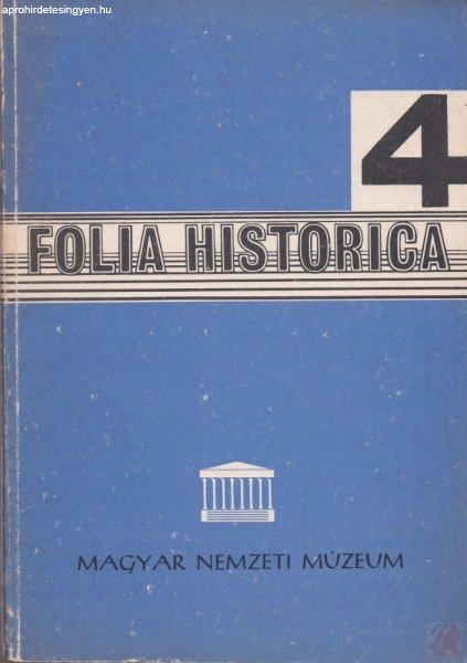 FOLIA HISTORICA 4.