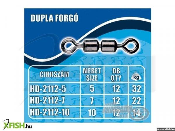 Haldorádó Dupla Feeder Forgó - Kicsi (S) 12db/cs HD-2112-10