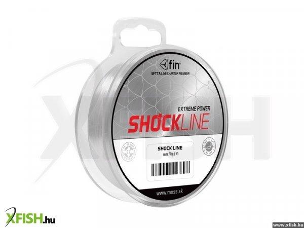 Delphin Fin Shock Line Monofil Előtét Zsinór 80m 0.40mm 10kg (442954)