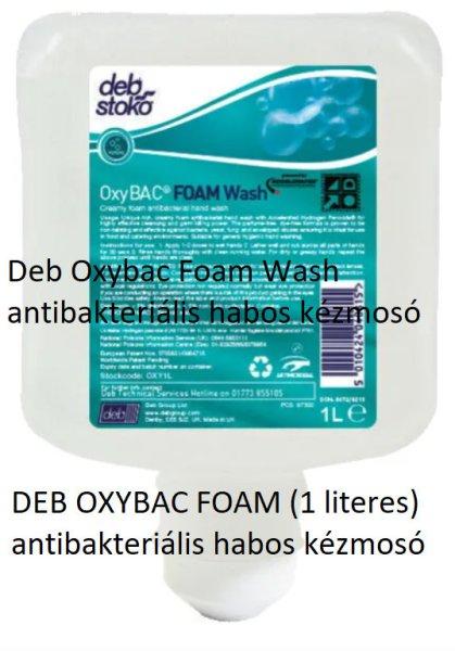 DEB OXYBAC FOAM (1L) antibakteriális habos kézmosó