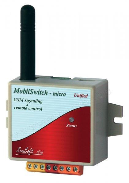 GSM hívó és GSM távirányító modul, MobilSwitch-Micro