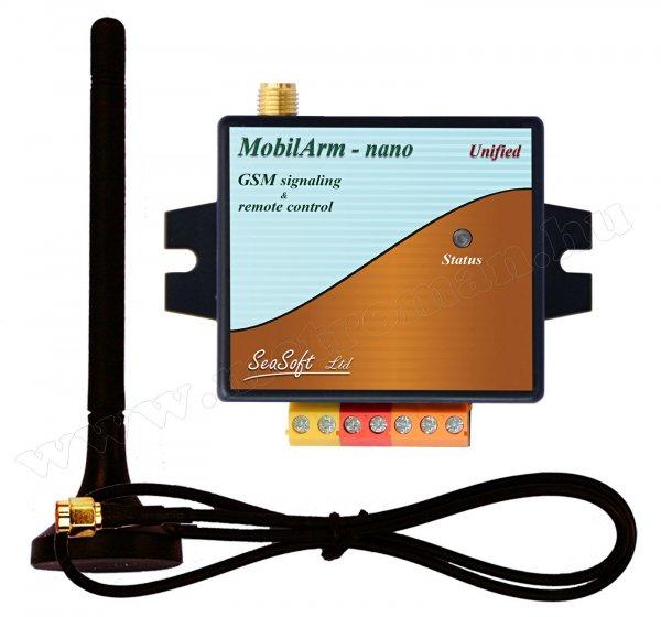Mini GSM hívó és riasztó modul, MobilArm-Nano-A
