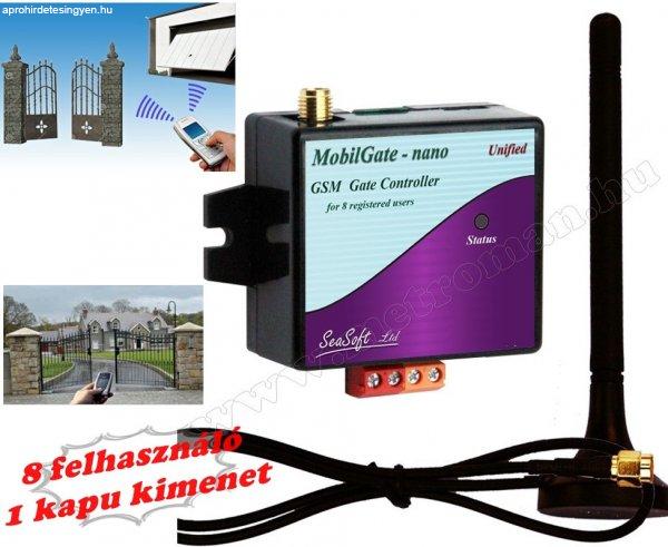 GSM kapunyitó távirányító MobilGate-Nano-A
