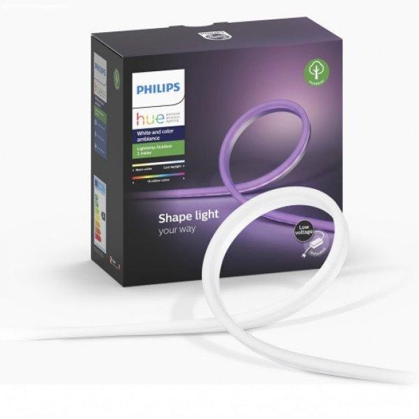 Philips Hue, 2m-es kültéri LED szalag szett tápegységgel , RGB , CCT ,
dimmelhető