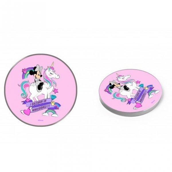 Disney vezeték nélküli töltő - Minnie 002 micro USB adatkábel 1m 9V/1.1A
5V/1A pink (DCHWMIN003) 10W