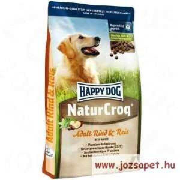 Happy Dog Natur-Croq Rind & Reis (marha és rizs) kutyatáp 4 kg 
