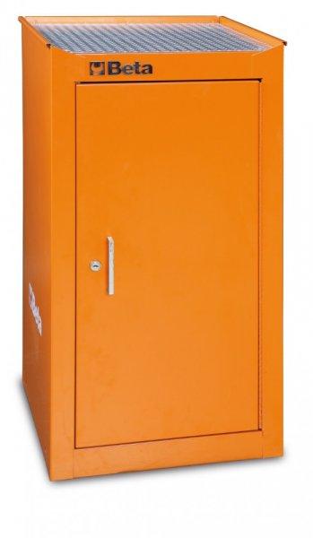 Beta C38L A Szerszámszekrény ajtóval belső szerszámtartóval – piros
színben