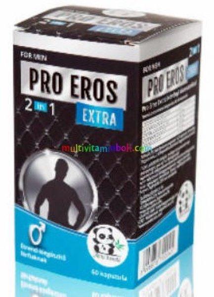 Pro Eros Extra For Men 2:1 Prosztata egészség és Potencia növelés, 60 db
kapszula/doboz