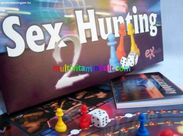 SEX HUNTING 2 - Izgalmas társasjáték felnőtteknek, pároknak, SÉRÜLT a
doboza, bontatlan, 18 éves kortól