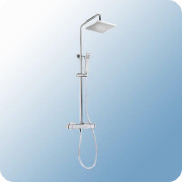 Strohm Teka Soller Dual Control zuhanyrendszer, csapteleppel, fej-és
kézizuhannyal