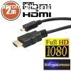 Micro HDMI kbel ? 2 m aranyozott csatlakozval 