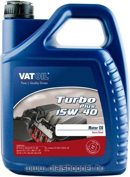 VAT Olaj Turbo Plus 15W-40 5 liter