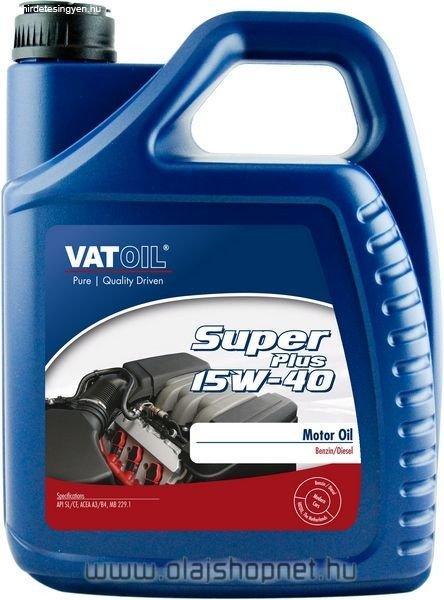 VAT Olaj Super Plus 15W-40 5 liter