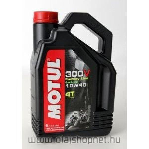 MOTUL 300V 4T FACTORY LINE 10W-40 4 Liter