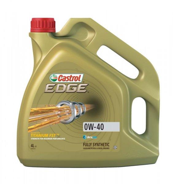 CASTROL EDGE TITANIUM 0W40 4 Liter
