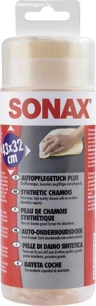 Autóápoló kendő szintetikus bőr SONAX Autóápoló kendő