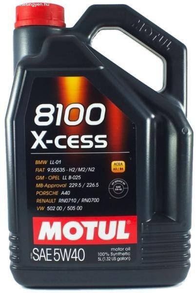 MOTUL 8100 Xcess 5W40 4 liter