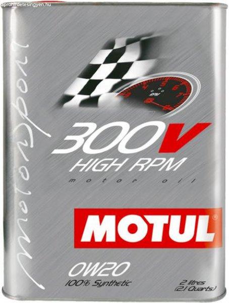 MOTUL 300V High RPM 0W20 2 liter