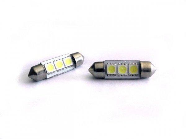 LED Sofita SMD LED, fehér,12V, 0,48W, 36mm, párban