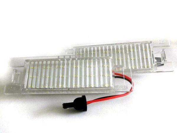 Komplett OPEL LED-es rendszámtábla világítás, fehér fényű, vízálló,
az ár készletre vonatkozik.