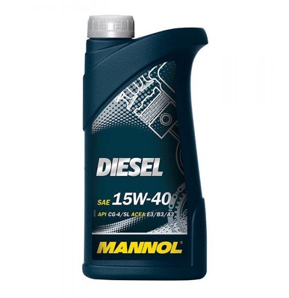 MANNOL DIESEL 1L MOTOROLAJ 15W-40 CF-4