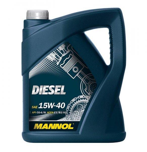 MANNOL DIESEL 5L MOTOROLAJ 15W-40 CF-4