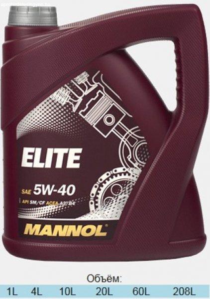 MANNOL ELITE 4L MOTOROLAJ 5W40 SZINTETIKUS