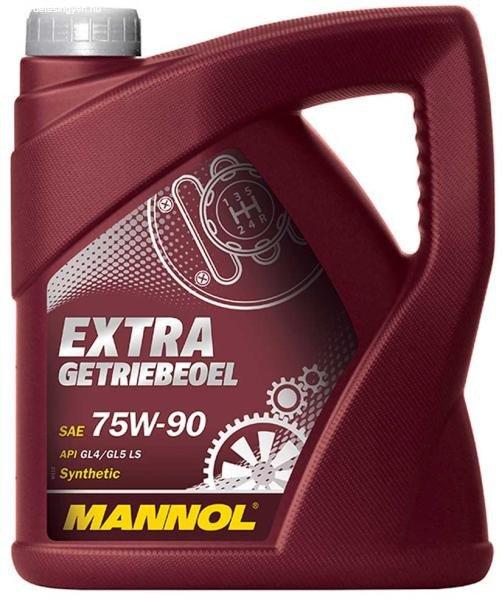 MANNOL EXTRA GETRIEBOEL 4L VÁLTÓOLAJ SAE 75W-90 GL5 SZINTETIKUS