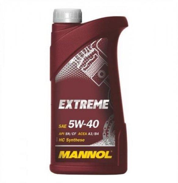 MANNOL EXTREME 1L MOTOROLAJ 5W40 SZINTETIKUS