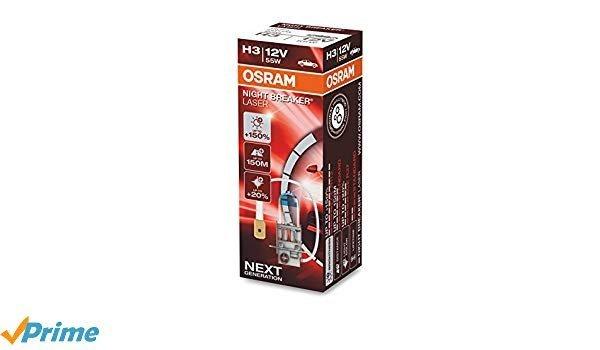 OSRAM Night Breaker Laser H3 izzó +150% 1DB