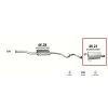Kipufogdob, hts, Subaru Outback, Legacy, 2.0-3.0, 2003-20