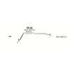 Kipufog, kzp, Honda Civic Hatchback, 1.4, 2005-2008.09