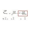 Kipufogdob, hts, Opel Corsa B Hatchback, Van, 1.4-1.6, 19