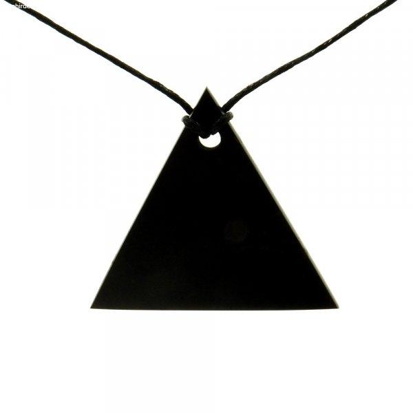Shungit / Sungit medál -háromszög -férfi