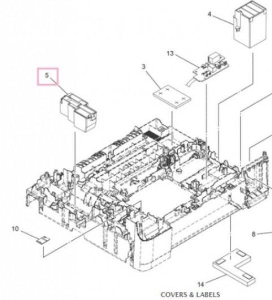 BR LEG739001 Flushing box DCP-J100