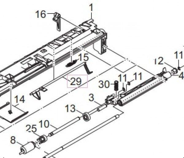 Kyocera 302ND06070 Actuator PF7110