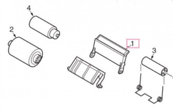 OKI 43922401 Frame assy sep. B431